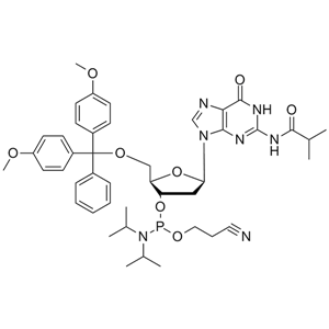 DMT-dG(iBu)-CE亚磷酰胺单体