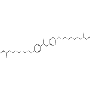 Benzoic acid, 4-[[6-[(1-oxo-2-propen-1-yl)oxy]hexyl]oxy]-, 4-[[6-[(1-oxo-2-propen-1-yl)oxy]hexyl]oxy]phenyl ester