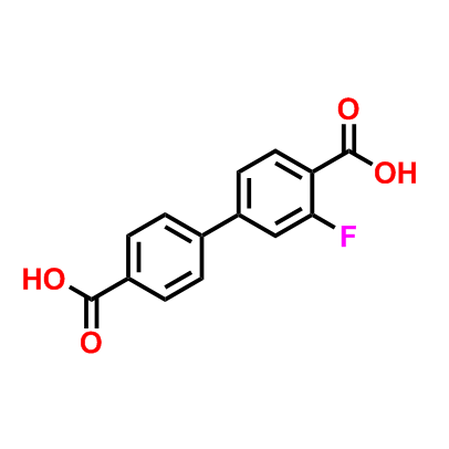 3-氟-[1,1'-联苯]-4,4'-二羧酸,3-Fluoro-[1,1'-biphenyl]-4,4'-dicarboxylic acid