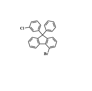 4-溴-9-(3-氯苯基)-9-苯基-9H-芴,4-Bromo-9-(3-chlorophenyl)-9-phenyl-9H-fluorene