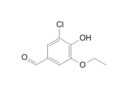 3-chloro-5-ethoxy-4-hydroxybenzaldehyde,3-chloro-5-ethoxy-4-hydroxybenzaldehyde