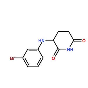 3-((3-bromophenyl)amino)piperidine-2,6-dione