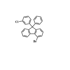 4-溴-9-(3-氯苯基)-9-苯基-9H-芴；2767332-14-7