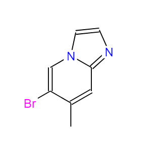 6-溴-7-甲基咪唑并[1,2-a]吡啶,6-Bromo-7-methylimidazo[1,2-a]pyridine