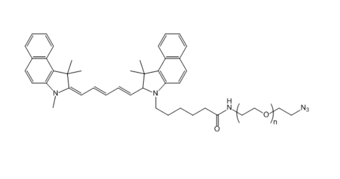 CY5.5-聚乙二醇-叠氮基,CY5.5-PEG-N3