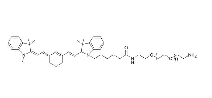 CY7-聚乙二醇-氨基,CY7-PEG-NH2