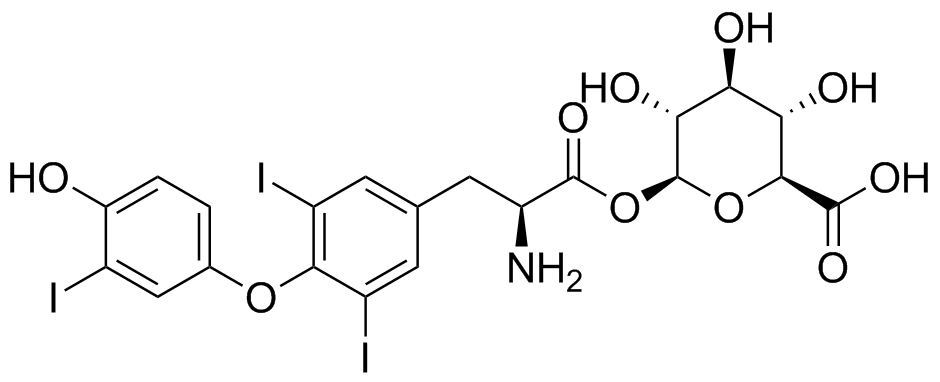 3,3'，5-三碘-L-甲狀腺素?；?D-葡糖苷酸,3,3’,5-Triiodo-L-thyronine Acyl β-D-Glucuronide