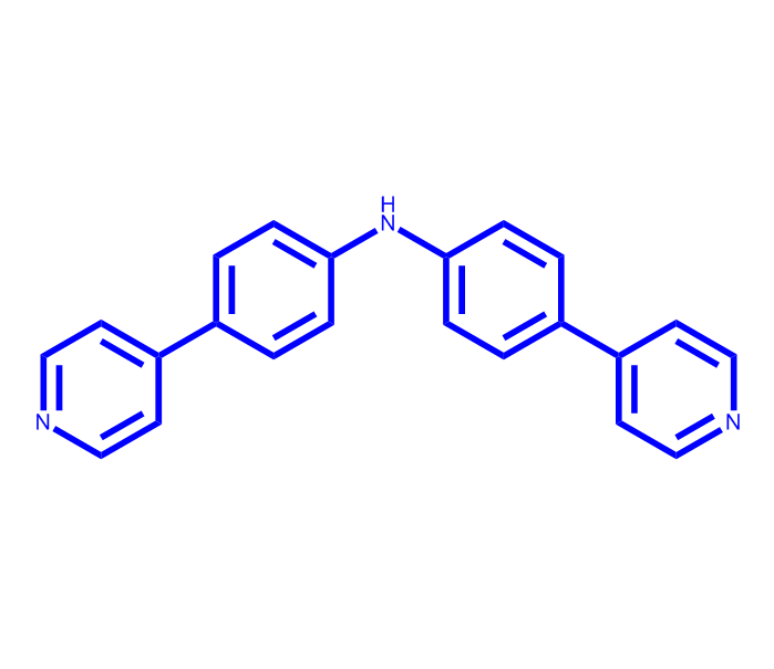4,4'-二(吡啶-4-基)二苯胺,4-(4-Pyridinyl)-N-[4-(4-pyridinyl)phenyl]benzenamine