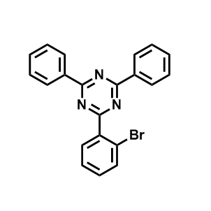 2-(2-溴苯基)-4,6-二苯基-1,3,5-三嗪,2-(2-bromophenyl)-4,6-diphenyl-1,3,5-triazine