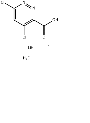 3-Pyridazinecarboxylic acid, 4,6-dichloro-, lithium salt, hydrate (1:1:1)