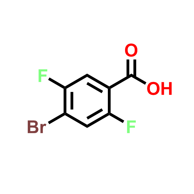 4-溴-2,5-二氟苯甲酸,4-bromo-2,5-difluorobenzoic acid