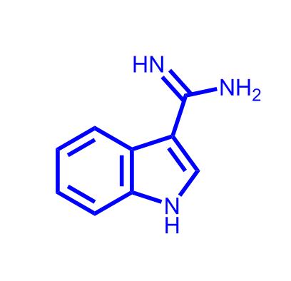 1H-吲哚-3-羧酰亚胺酰胺,1h-Indole-3-carboximidamide