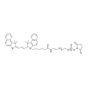 CY3.5-聚乙二醇-活性酯,Cy3.5-PEG-SC