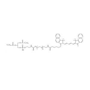 二硬脂酰基磷脂酰乙醇胺-聚乙二醇-CY5.5,DSPE-PEG-CY5.5