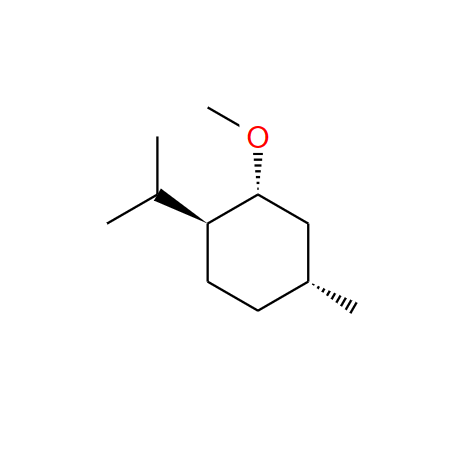 (1S,2R,4R)-2-甲氧基-4-甲基-1-(1-甲基乙基)环己烷,1R-(1Alpha,2beta,5alpha)]-1-(isopropyl)-2-methoxy-4-methylcyclohexane