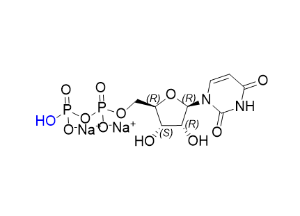 地夸磷索鈉雜質(zhì)03,sodium ((2R,3S,4R,5R)-5-(2,4-dioxo-3,4-dihydropyrimidin-1(2H)-yl)-3,4-dihydroxytetrahydrofuran-2-yl)methyl hydrogen diphosphate