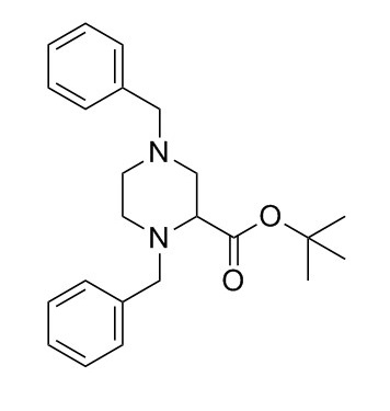 1,4-二苄基哌嗪-2-羧酸叔丁酯,1,4-bis(phenylmethyl)-2-piperazinecarboxylic acid tert-butyl ester
