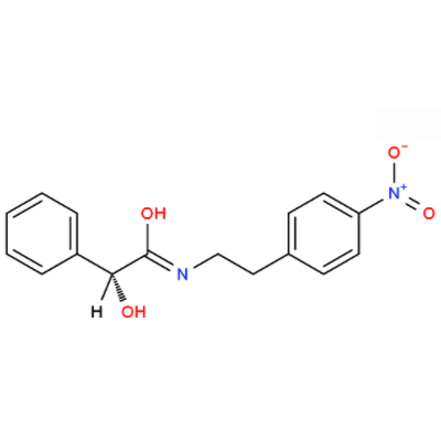 (R) -羥基-N-[2-(4-硝基苯基)乙基]-苯乙酰胺,(R)-N-(4-nitrophenethyl)-2-hydroxy-2-phenylacetamide