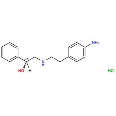 (R)--[[[2-(4-氨基苯基)乙基]氨基]甲基]-苯甲醇盐酸盐,(alphaR)-alpha-[[[2-(4-Aminophenyl)ethyl]amino] methyl]benzenemethanol hydrochloride