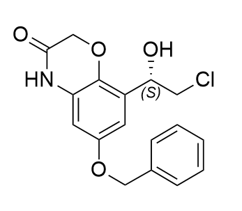 奥达特罗杂质12,(S)-6-(benzyloxy)-8-(2-chloro-1-hydroxyethyl)-2H-benzo[b][1,4]oxazin-3(4H)-one