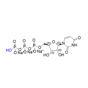 地夸磷索钠杂质04,sodium ((2R,3S,4R,5R)-5-(2,4-dioxo-3,4-dihydropyrimidin-1(2H)-yl)-3,4-dihydroxytetrahydrofuran-2-yl)methyl hydrogen triphosphate