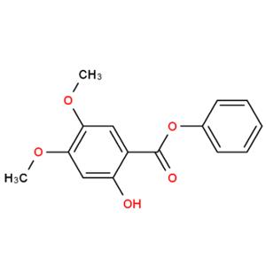 2-羟基-4,5-二甲氧基苯甲酸苯酯,Phenyl 2-hydroxy-4,5-dimethoxybenzoate