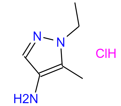 1-乙基-5-甲基-4-氨基吡唑盐酸盐,1-Ethyl-5-methyl-4-aminopyrazole hydrochloride