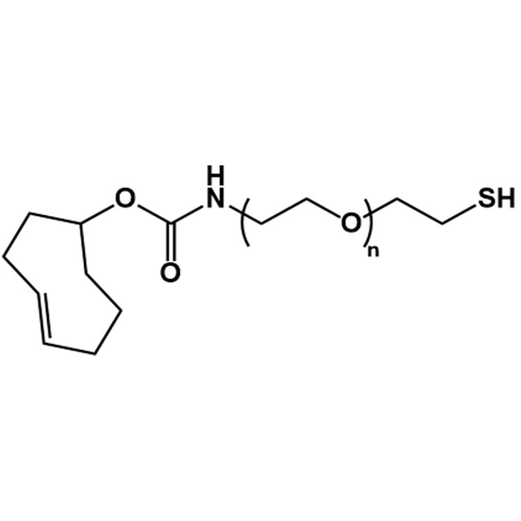 反式环辛烯-聚乙二醇-巯基；反式环辛烯-聚乙二醇-硫醇,TCO-PEG-Thiol;TCO-PEG-SH