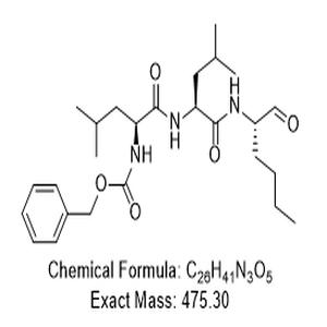 苄氧羰基-亮氨酰-亮氨酰-正亮氨醛,Z-Leu-Leu-Nle-CHO