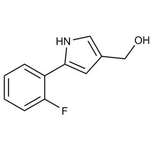 (5-(2-氟苯基)-1H-吡咯-3-基)甲醇,(5-(2-fluorophenyl)-1H-pyrrol-3-yl)methanol