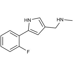 1-(5-(2-氟苯基)-1H-吡咯-3-基)-N-甲基甲胺