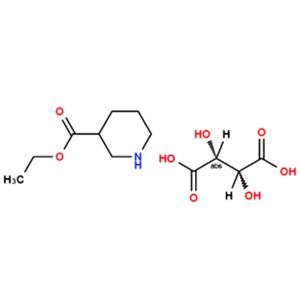 (R)-3-哌啶甲酸乙酯-L-酒石酸盐 167392-57-6