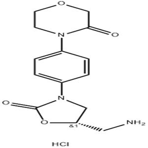 4-[4-[(5S)-5-(氨基甲基)-2-氧代-3-惡唑烷基]苯基]-3-嗎啉酮鹽酸鹽