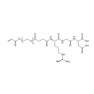 AC-PEG-RGD 丙烯酸酯-聚乙二醇-精氨酰-甘氨酰-天冬氨酸