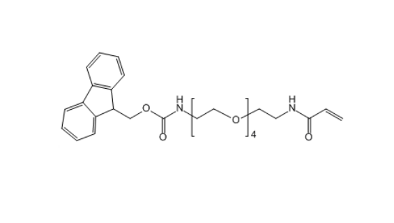 芴甲氧羰酰基-四聚乙二醇-丙烯酰胺,Fmoc-NH-PEG4-ACA