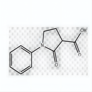 2-Oxo-1-phenyl-3-pyrrolidinecarboxylicacid