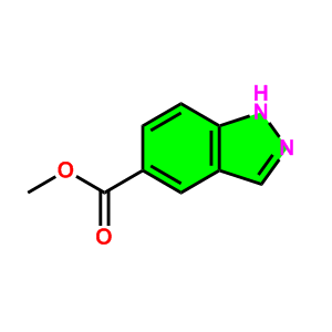 吲唑-5-甲酸甲酯,Methyl 1H-indazole-5-carboxylate