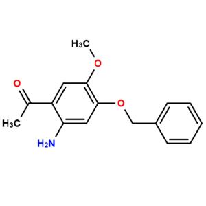 3-甲氧基-4-苄氧基-6-氨基苯乙酮,1-[2-Amino-5-methoxy-4-(phenylmethoxy)phenyl]ethanone