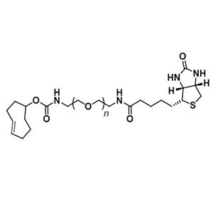 TCO-PEG-Biotin，反式环辛烯-聚乙二醇-生物素
