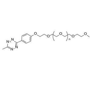 mPEG-tetrazine，mPEG-TZ，甲氧基-聚乙二醇-四嗪