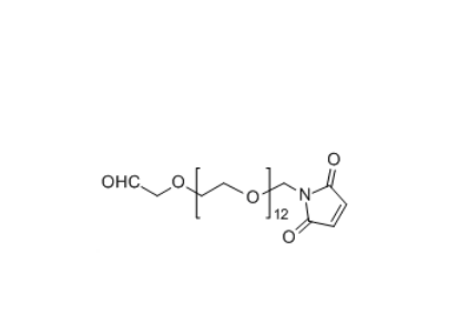 醛基-聚乙二醇-馬來(lái)酰亞胺,CHO-PEG12-MAL