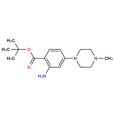 2-氨基-4-(4-甲基-1-哌嗪)苯甲酸叔丁酯,tert-butyl 2-amino-4-(4-methylpiperazin-1-yl) benzoate