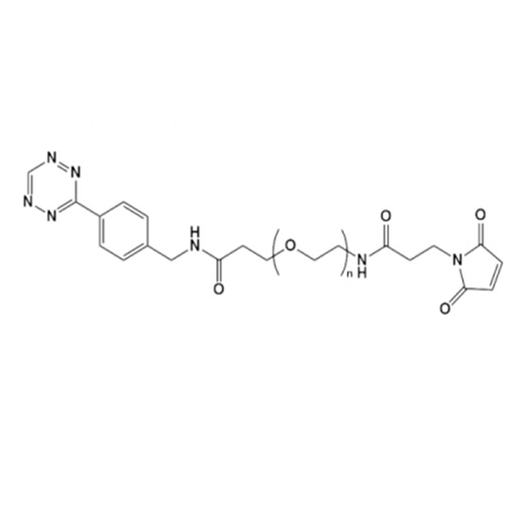 四嗪-聚乙二醇-马来酰亚胺,Tetrazine-PEG-Maleimide;TZ-PEG-Mal