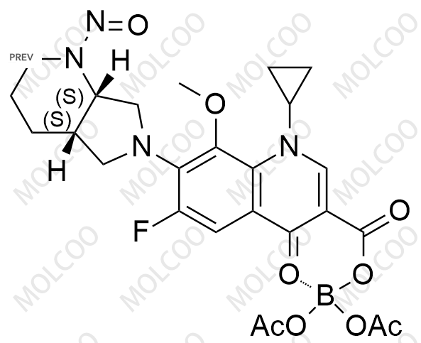 莫西沙星亚硝胺杂质,Moxifloxacin nitrosamine impurity