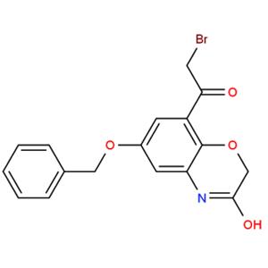 6-(苄氧基)-8-(2-溴乙酰基)-2H-苯并[1,4]恶嗪-3(4H)-酮,6-(Benzyloxy)-8-(2-bromoacetyl)-2H-benzo[b][1,4]oxazin-3(4H)-one