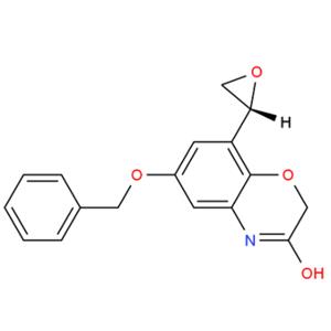 8-(2R)-环氧乙烷基-6-(苄氧基)-2H-1,4-苯并恶嗪-3(4H)-酮,8-(2R)-Oxiranyl-6-(phenylmethoxy)-2H-1,4-benzoxazin-3(4H)-one