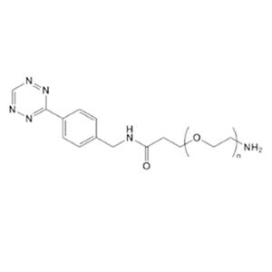 四嗪-聚乙二醇-氨基,Tetrazine-PEG-amine;Tetrazine-PEG-NH2;TZ-PEG-amine;TZ-PEG-NH