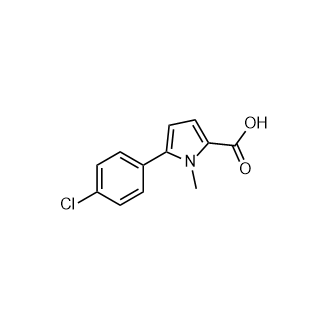 5-(4-氯苯基)-1-甲基-1H-吡咯-2-羧酸,5-(4-Chlorophenyl)-1-methyl-1H-pyrrole-2-carboxylic acid