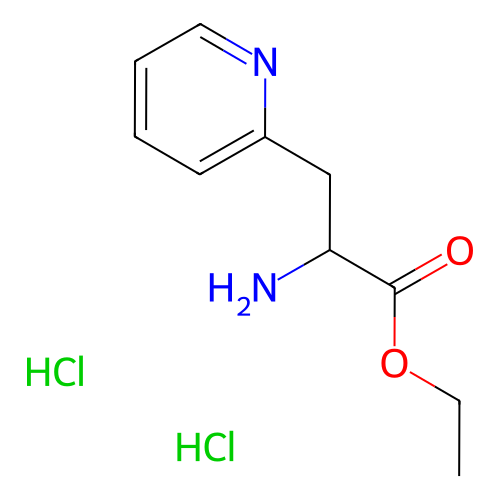 2-氨基-3-(吡啶-2-基)丙酸乙酯双盐酸盐,Ethyl 2-amino-3-(pyridin-2-yl)propanoate dihydrochloride