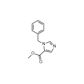 1-苄基咪唑-5-羧酸甲酯,Methyl 1-benzylimidazole-5-carboxylate